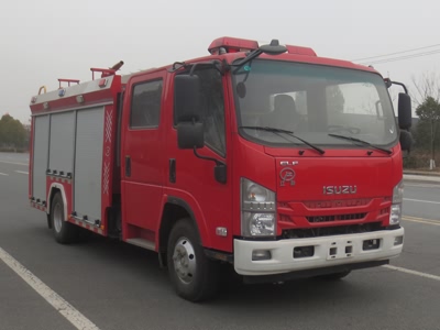 五十铃3.5吨泡沫消防车（庆铃600P）