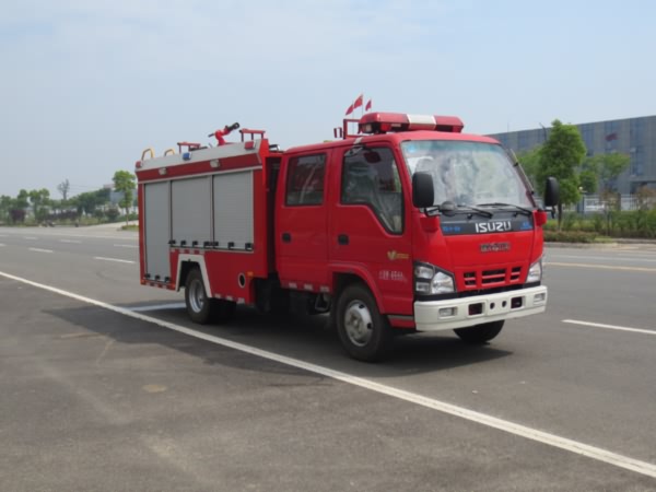 五十铃水罐消防车(130马力)图片